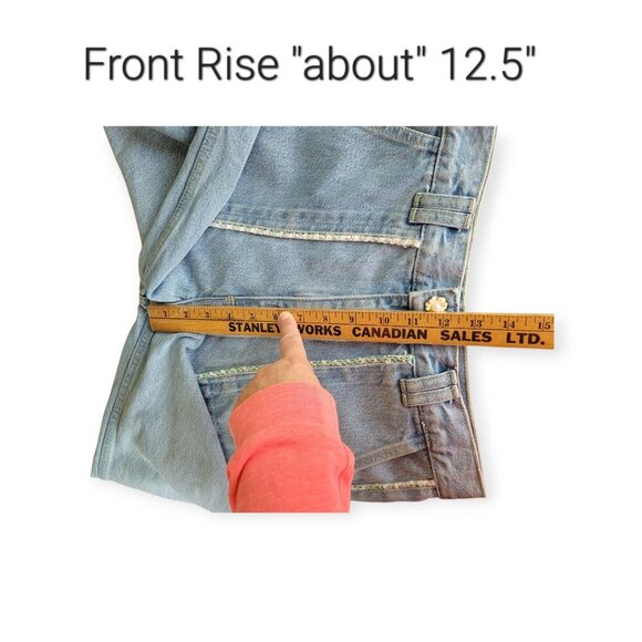 Zara Lightwash Boho Embroidered Wide-Leg Jeans – 1970s Wanderlust Vibes, Size 6 - Picture 7 of 13